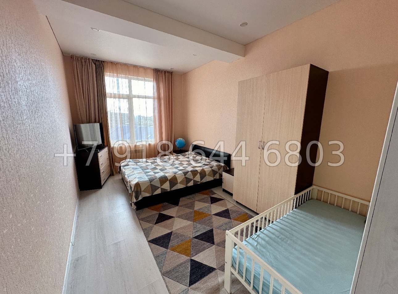 № 93р. Трёхкомнатная квартира в Сочи. До моря 5 минут пешком  - миниатюра 7