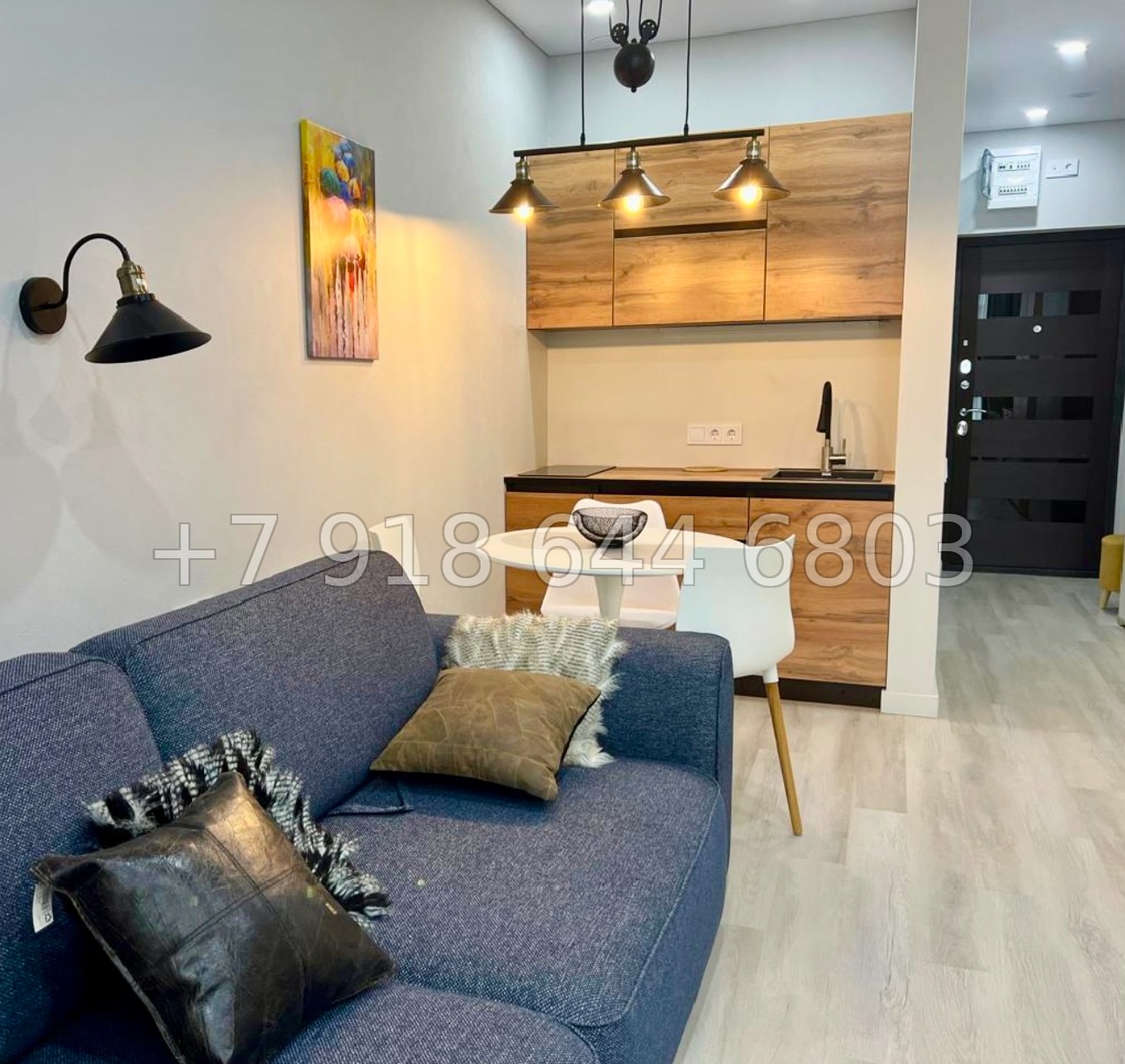 № 116 п. ЖК Сочи Парк квартира с ремонтом  - миниатюра 1