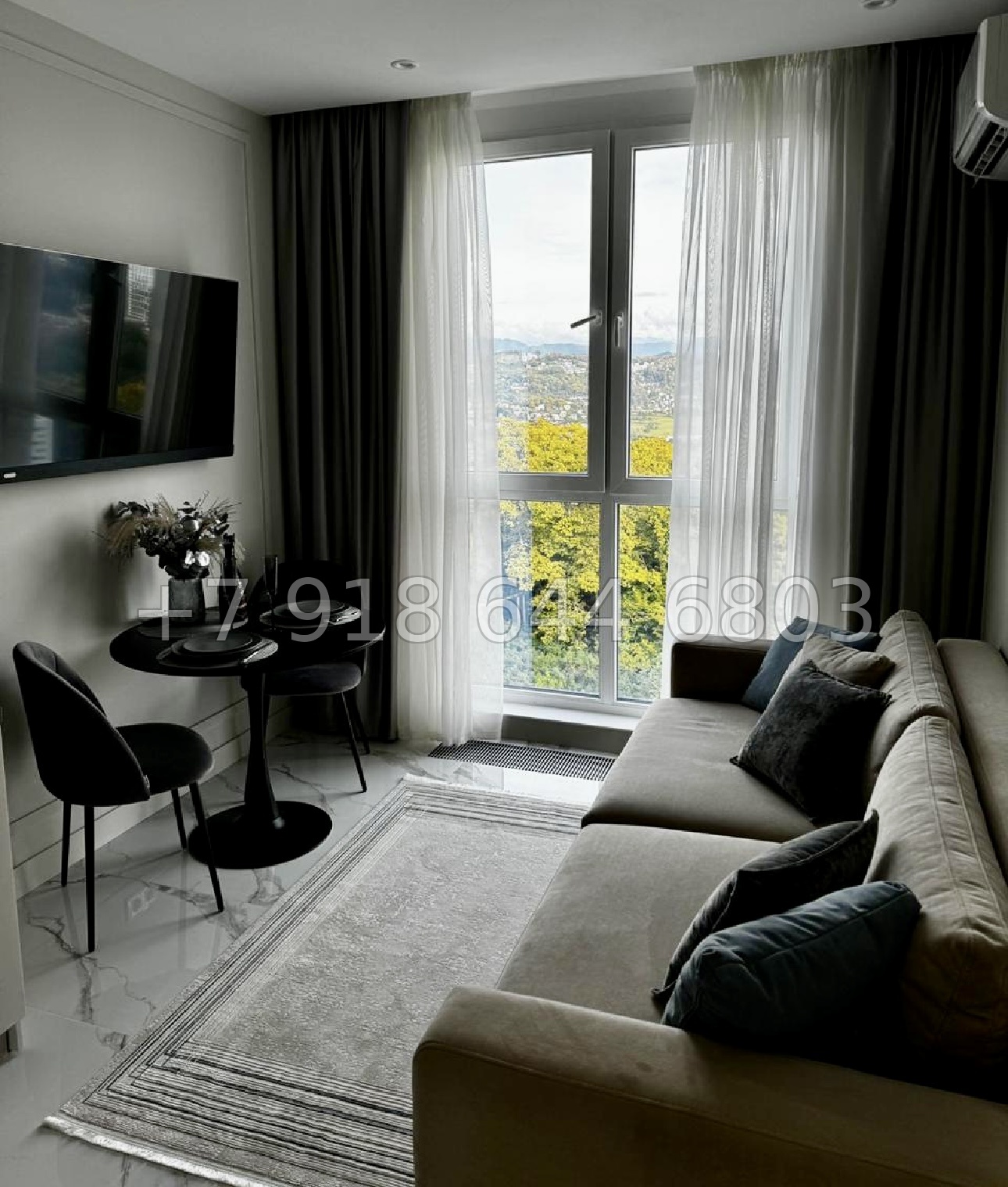 № 38р. Квартира с хорошим ремонтом в квартире ЖК Меркато Сочи  - миниатюра 5