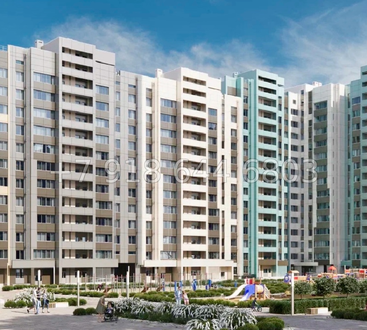 № 4ю. Бизнес класс. Квартиры в Столице Крыма. ЖК Прогресс Симферополь - миниатюра 34