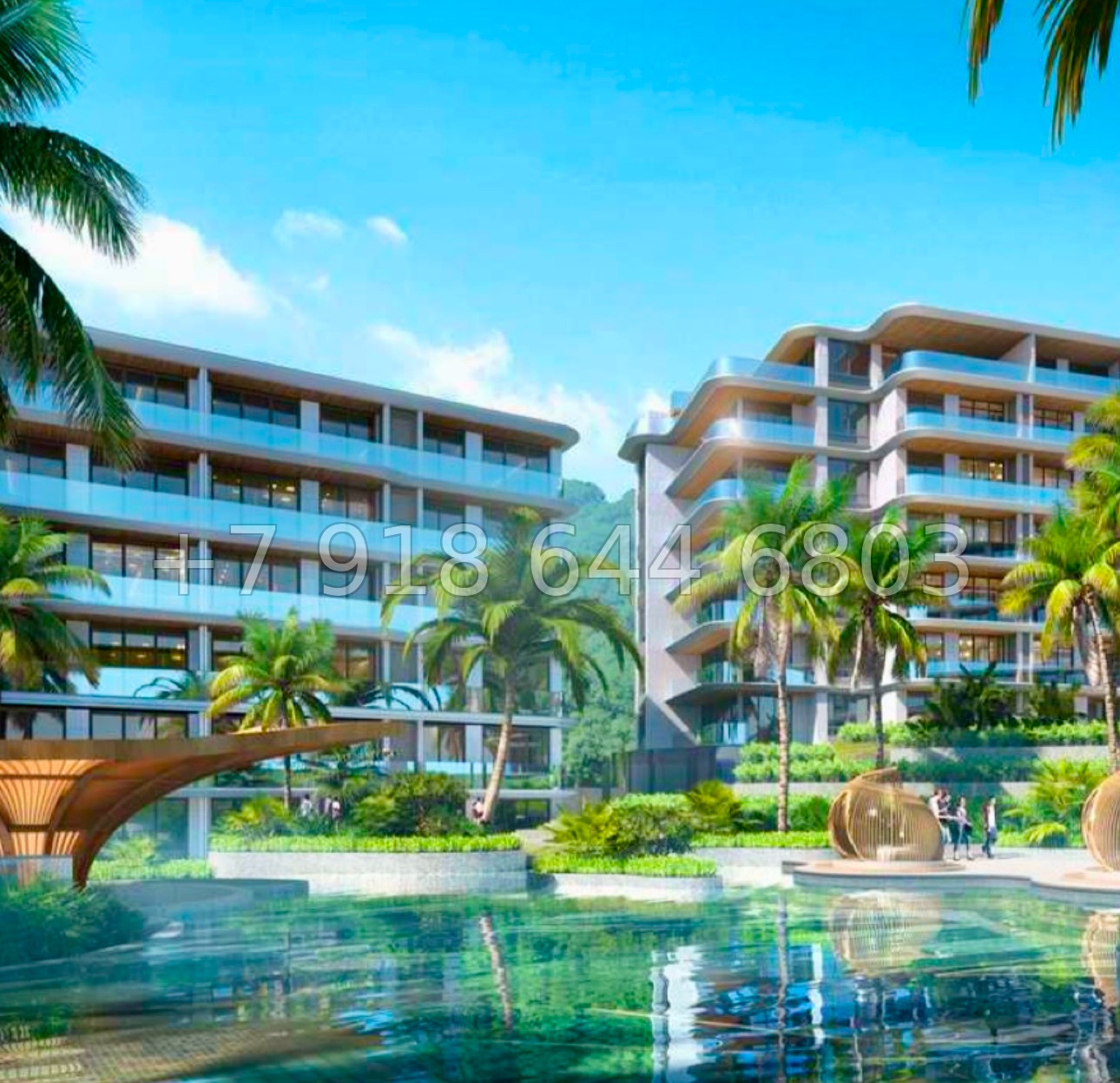 № 3. Пхукет AYANA Heights Seaview Residence T.H. Group Phuket Co., Ltd Банг Тао пляж район - миниатюра 40