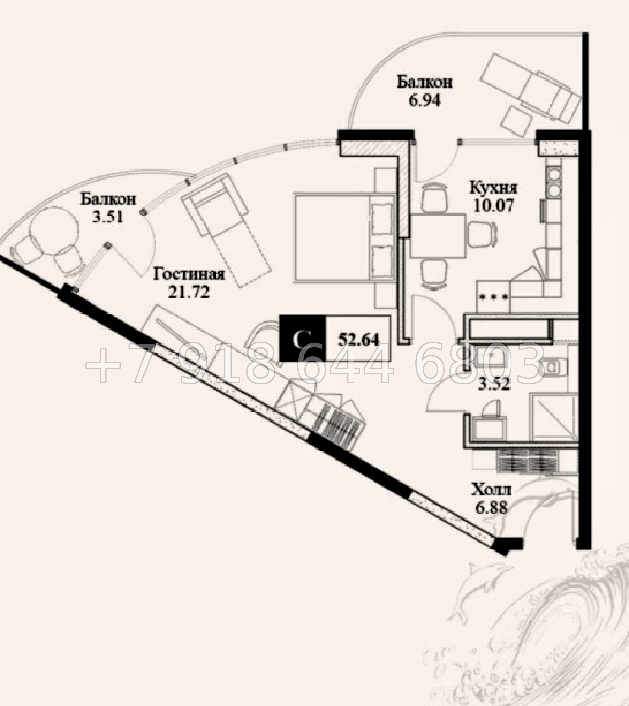 № 18 г. Крымская Резиденция Алушта  - миниатюра 19