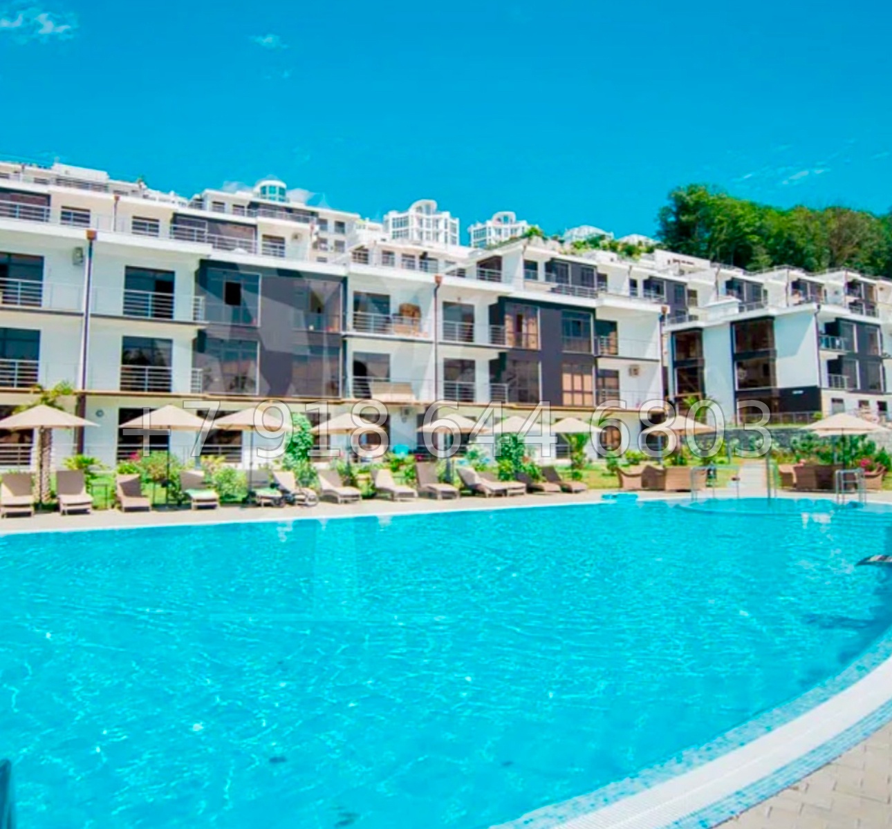 № 173 р. Квартира с террасой в ЖК Лазурный Берег Сочи  - миниатюра 7