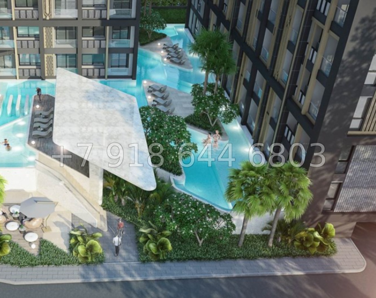№ 9. Pristine Park 3 Dusit Group Джомтьен пляж р-н - миниатюра 14