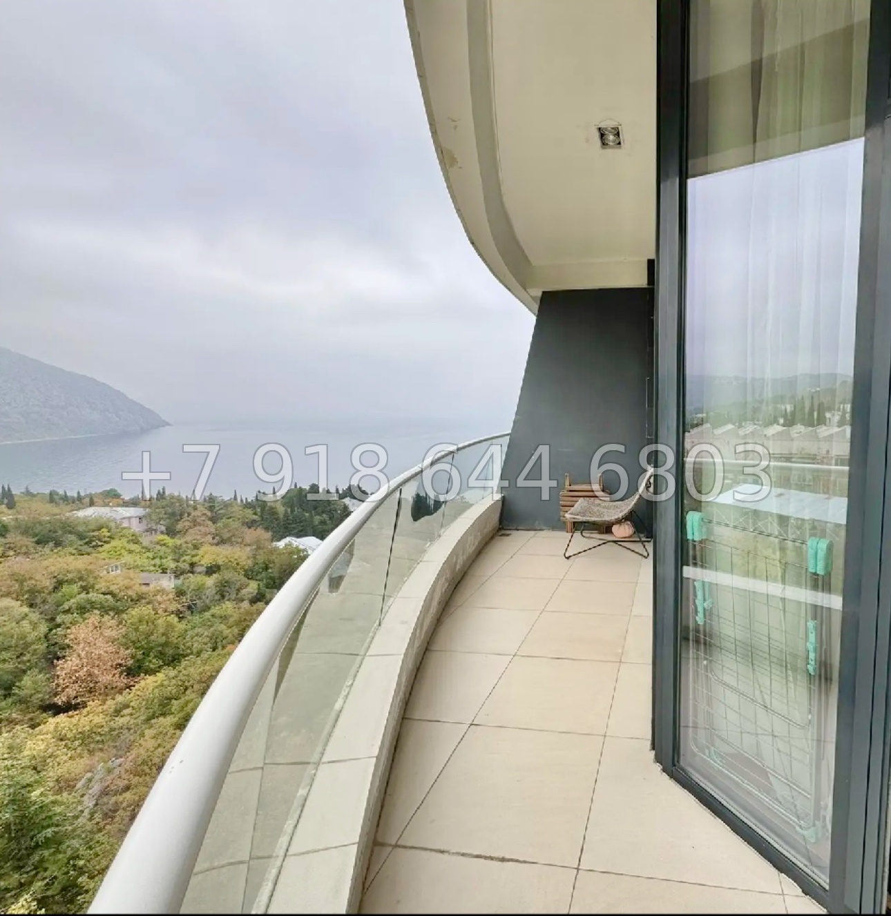 № 20 г. Ялта Гурзуф вид на море - миниатюра 15