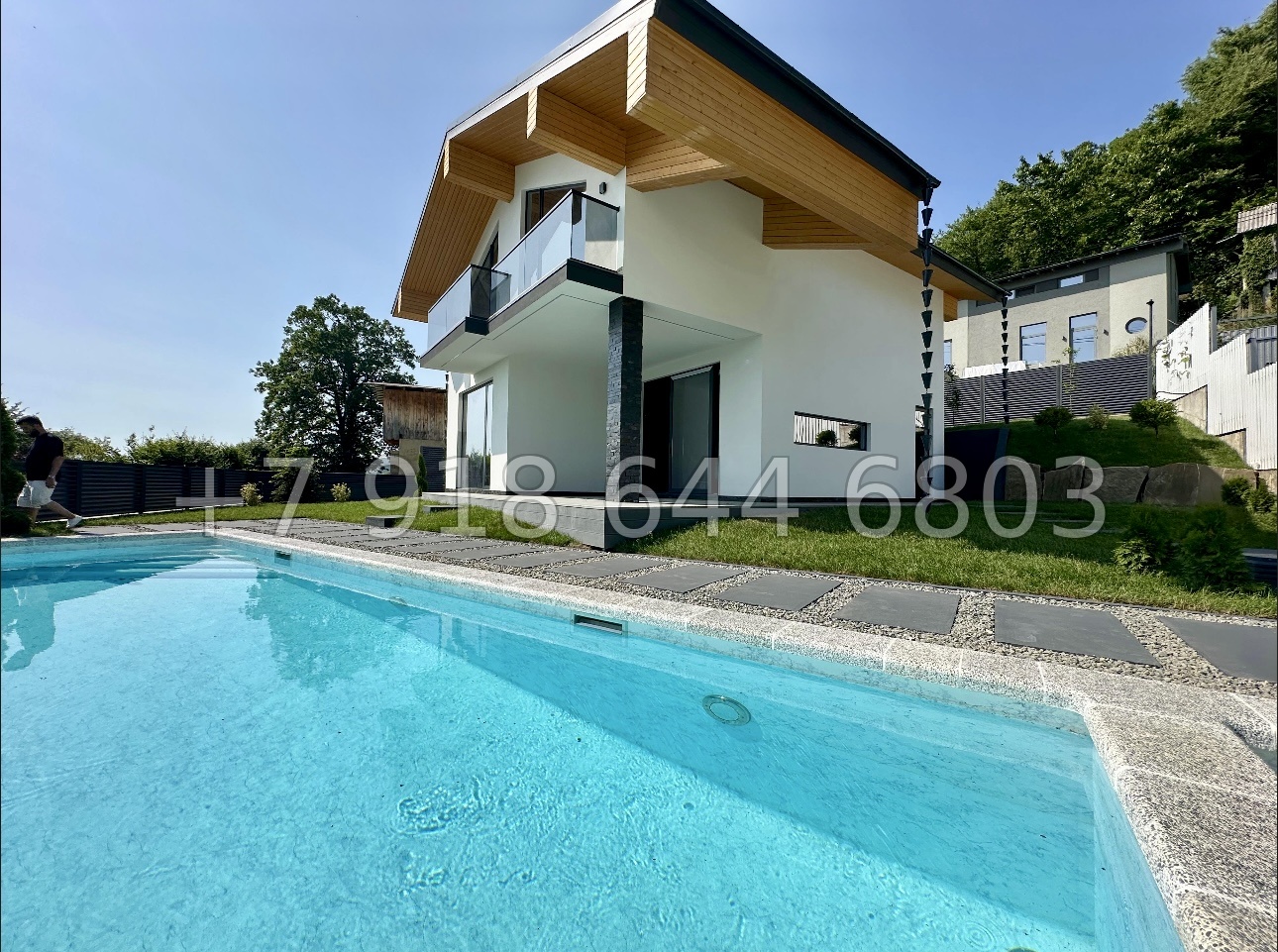 № 71 Б. Дом в горах Сочи по дороге на Красную Поляну  - миниатюра 20