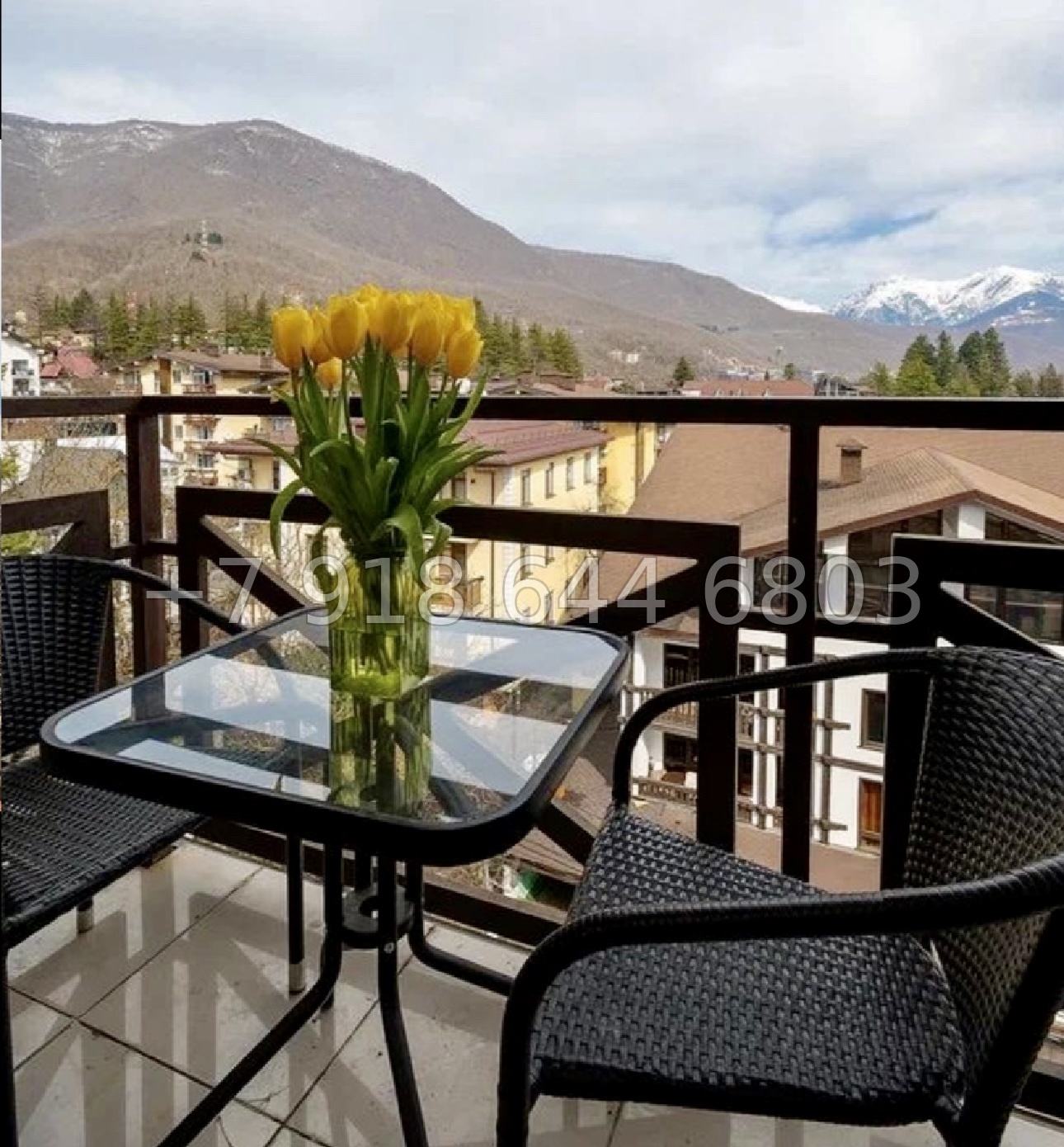 № 34 и. Двухэтажная квартира на Красной Поляне  - миниатюра 9