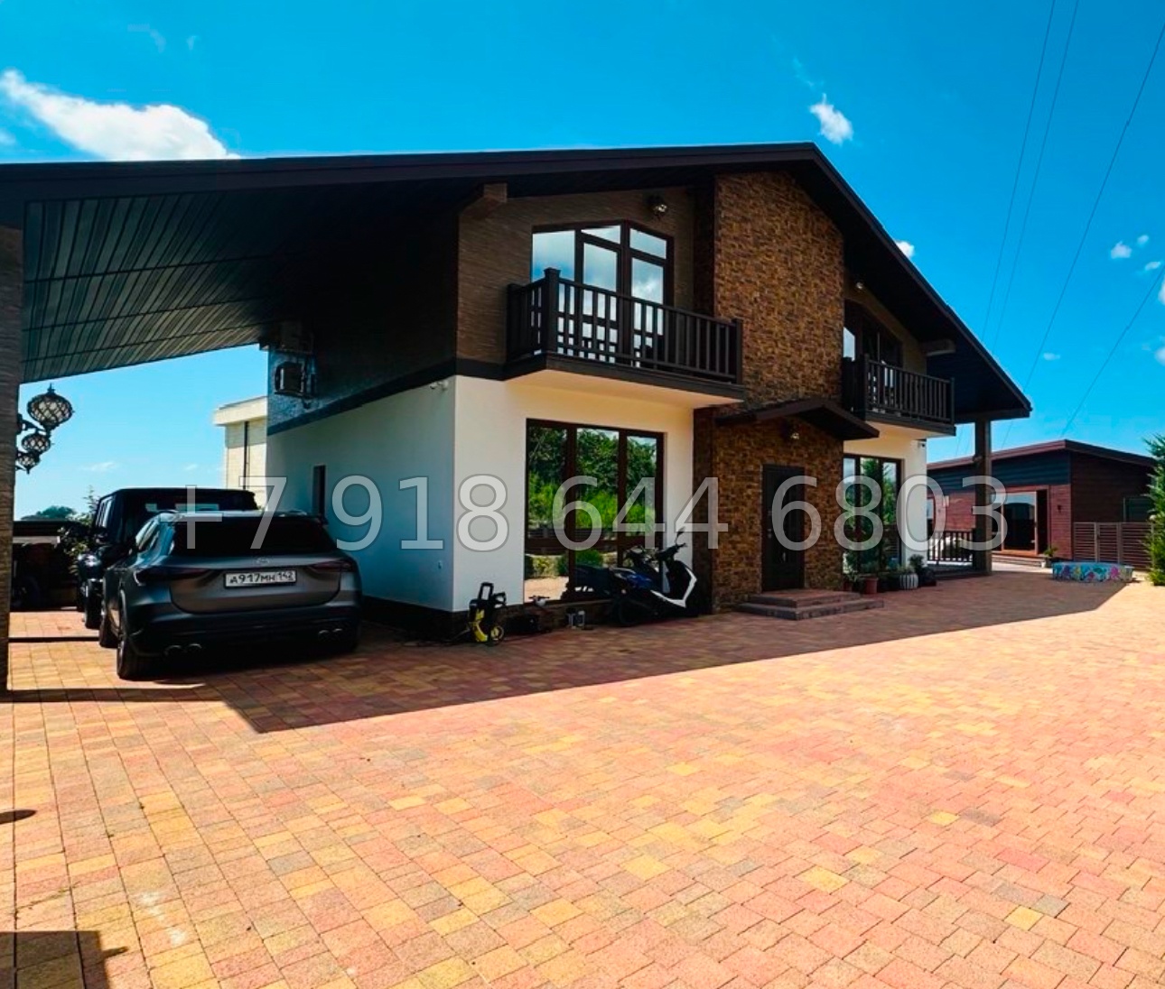 № 161 Б. Дом с ремонтом и бассейном в Адлере  - миниатюра 2