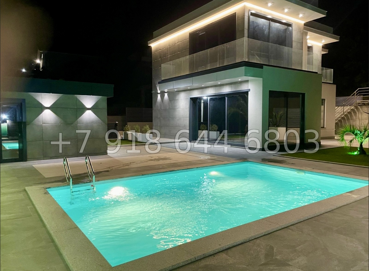 № 48 Б. Дом с бассейном в Адлере  - миниатюра 21