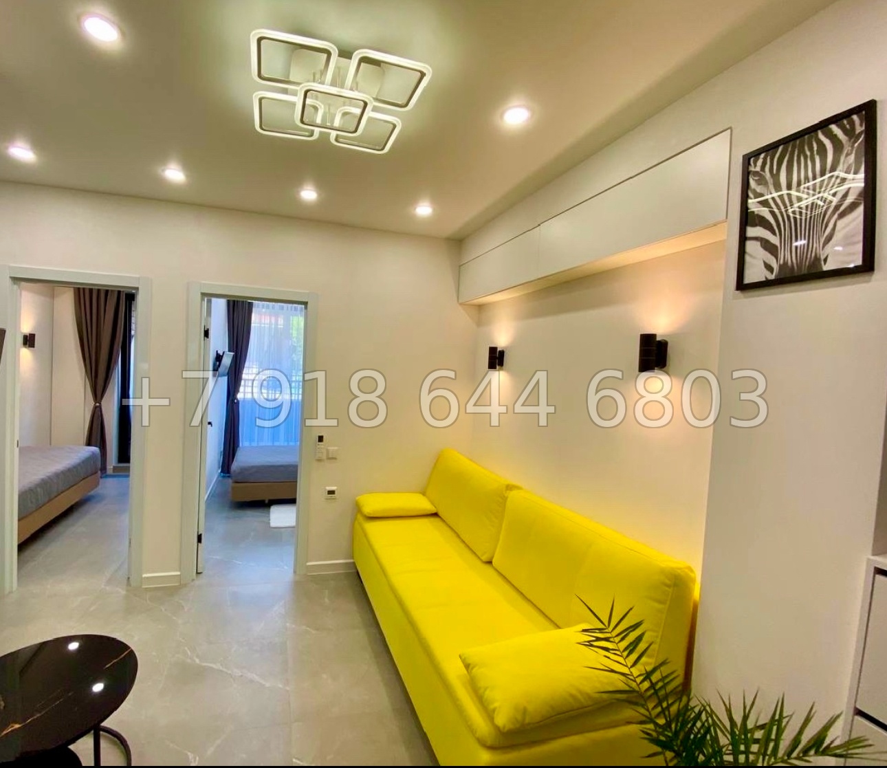 № 29 ш. Трёхкомнатные апартаменты в АК Моравия Сочи  - миниатюра 12