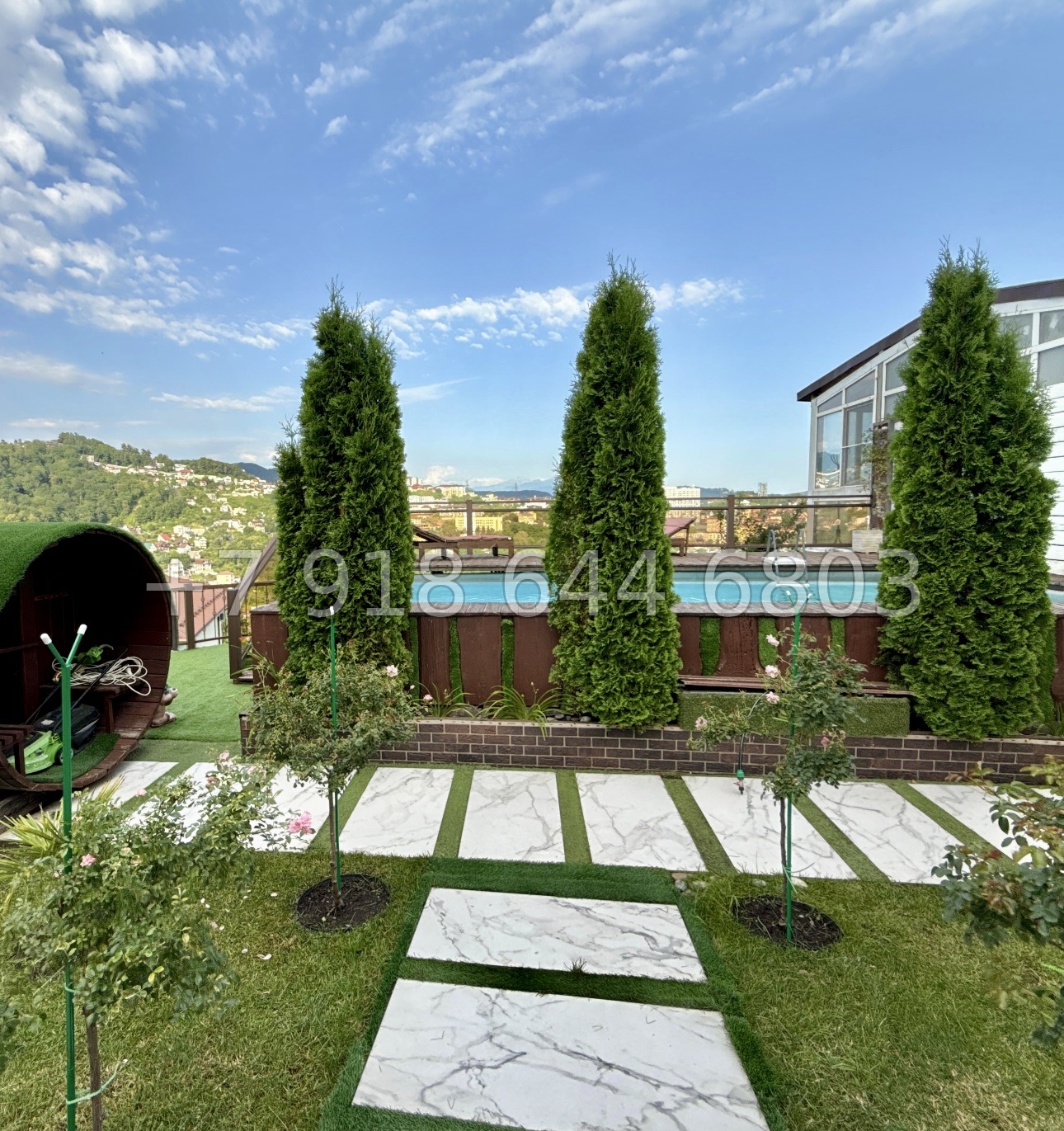 № 82 Б. Дом в Центральном Сочи с красивым видом  - миниатюра 14