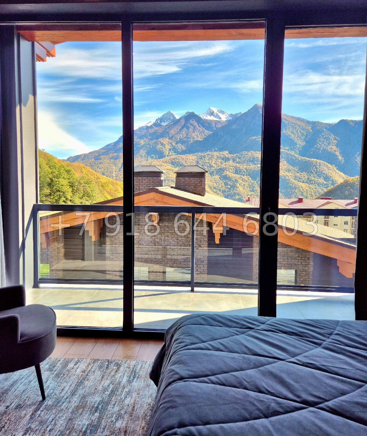 № 29 в. Дом на Красной Поляне с хорошим ремонтом  - миниатюра 1