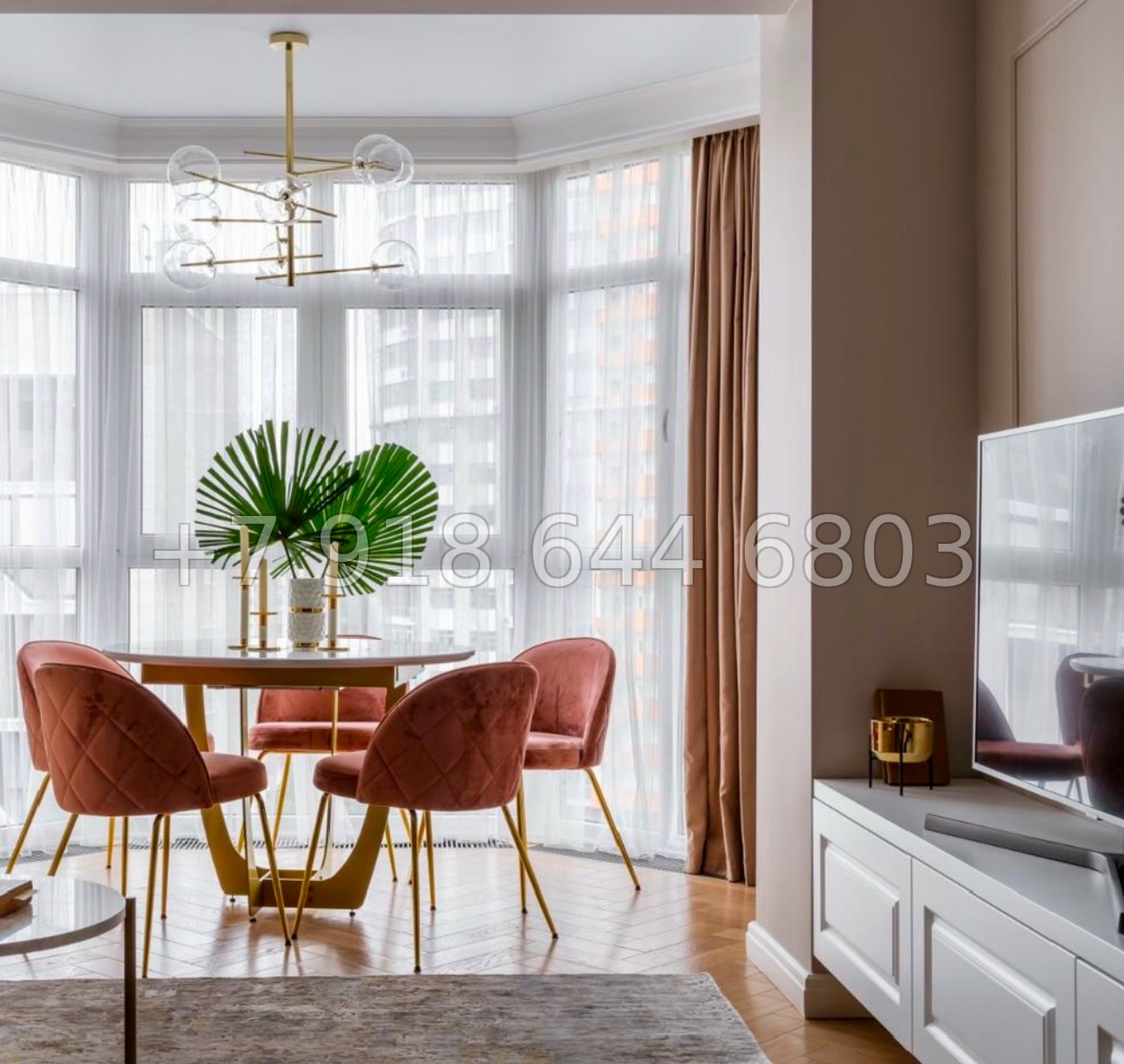 № 73р. Дорогой ремонт. Квартира в центре Сочи. ЖК Роз Дель Мар - миниатюра 9