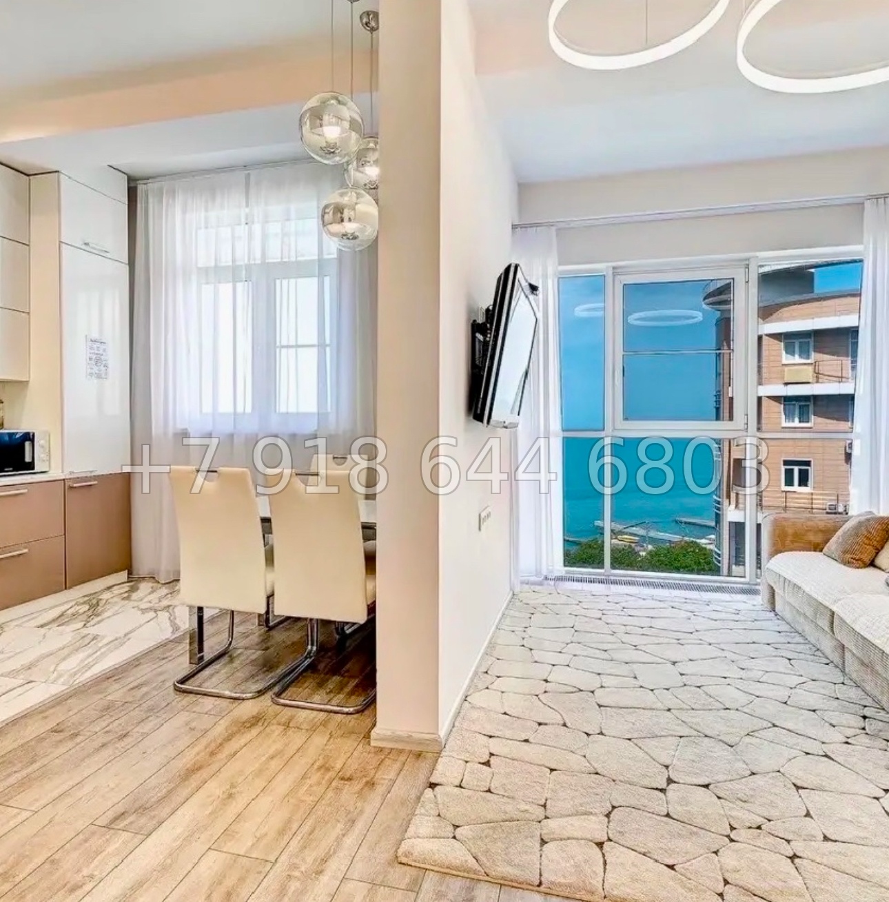 № 277 р. До моря 100 метров. Квартира в Сочи ЖК Посейдон  - миниатюра 10