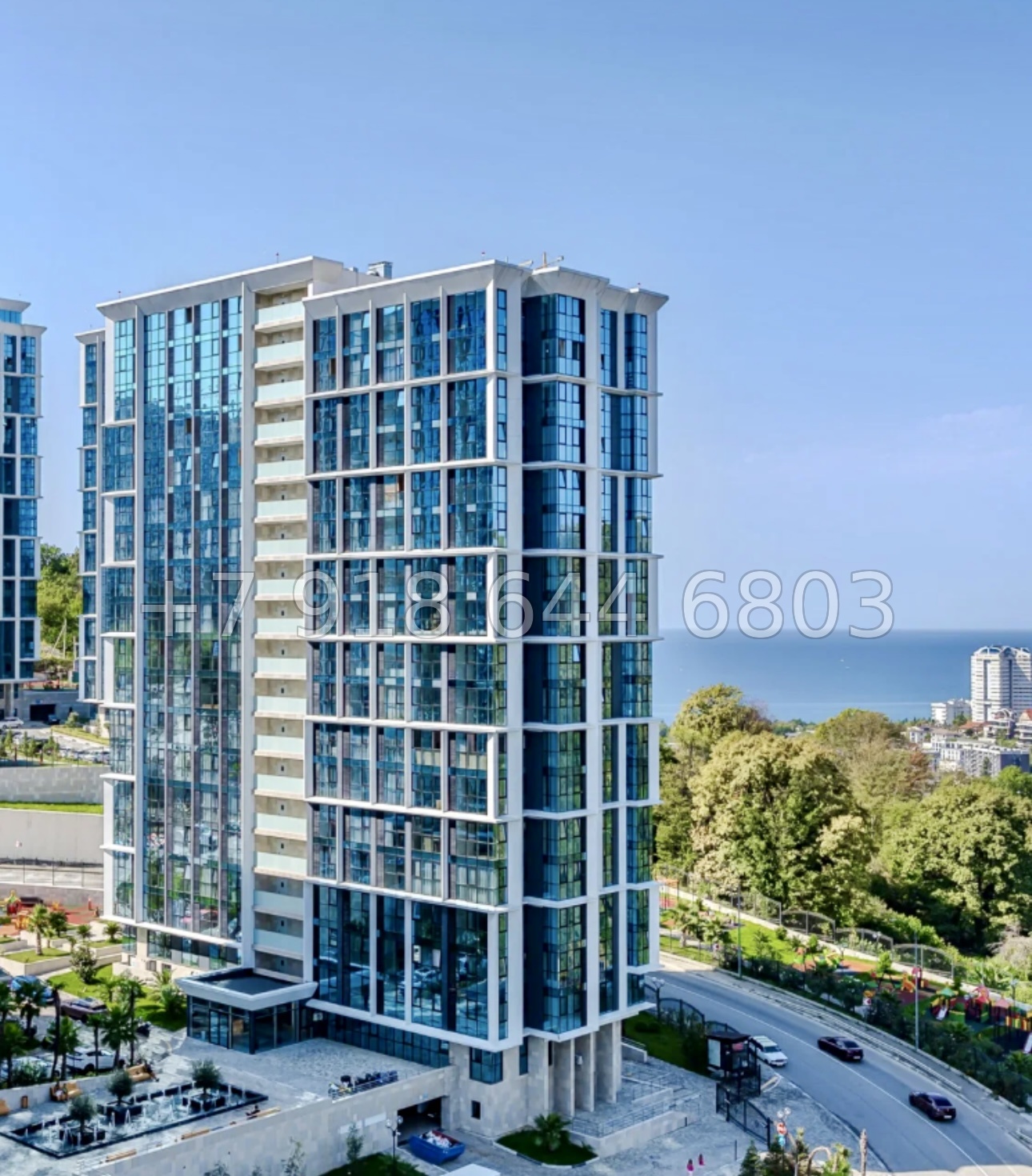 № 5п. Квартира с видом на море в ЖК Сочи Парк - миниатюра 11