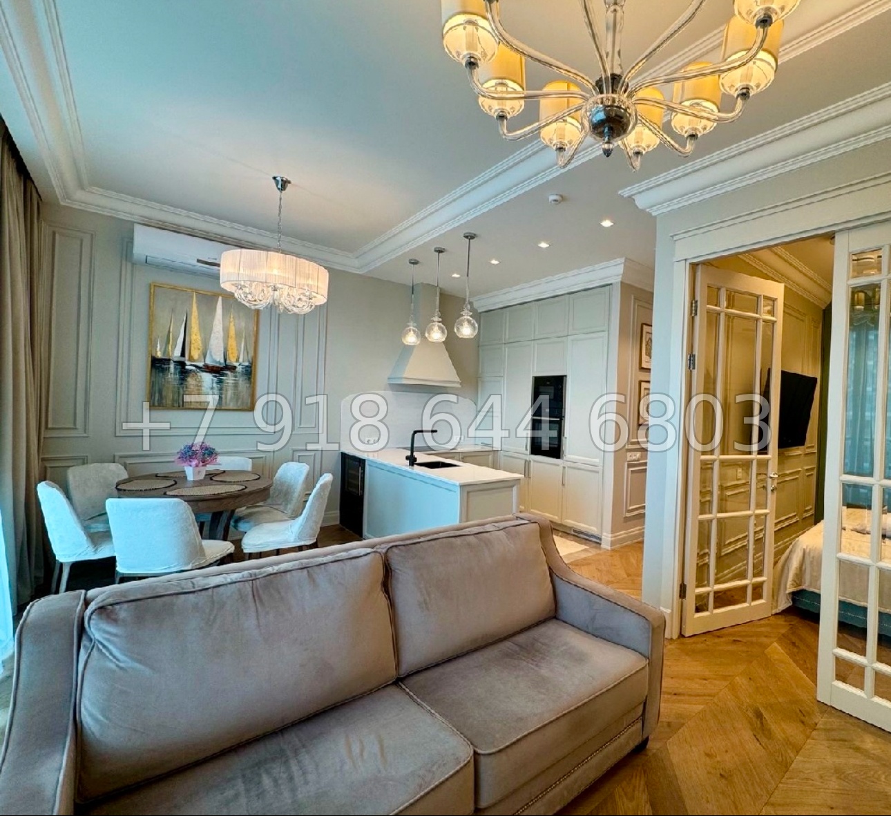 № 1е. Квартира в престижном доме ЖК Королевский Парк Сочи  - миниатюра 16