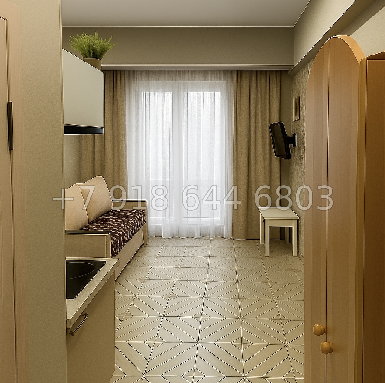 № 3п. До моря 5 минут пешком. Квартира в городе Сочи  - миниатюра 5