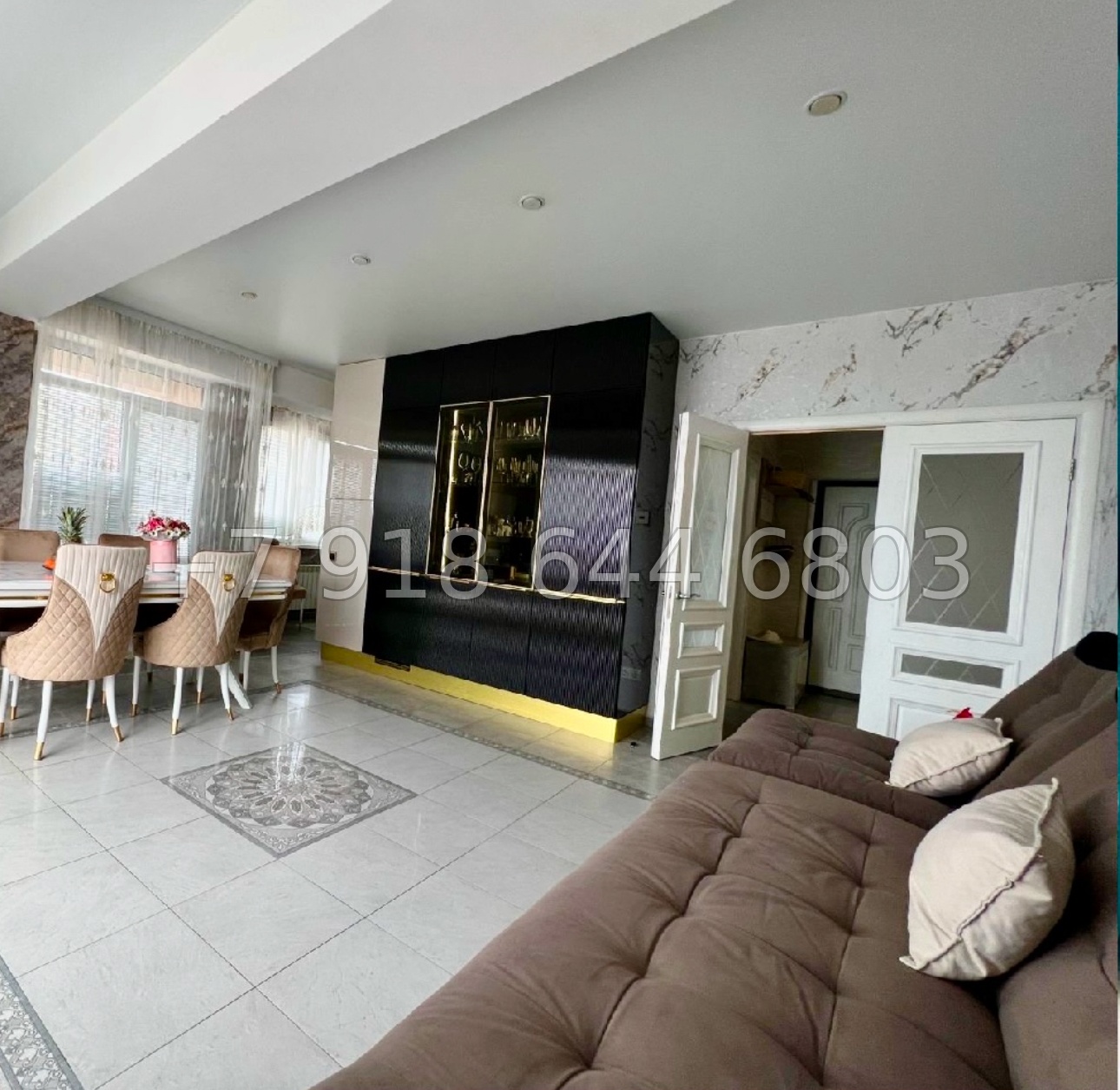 № 315 р. Большая трехкомнатная квартира у моря в Сочи  - миниатюра 14