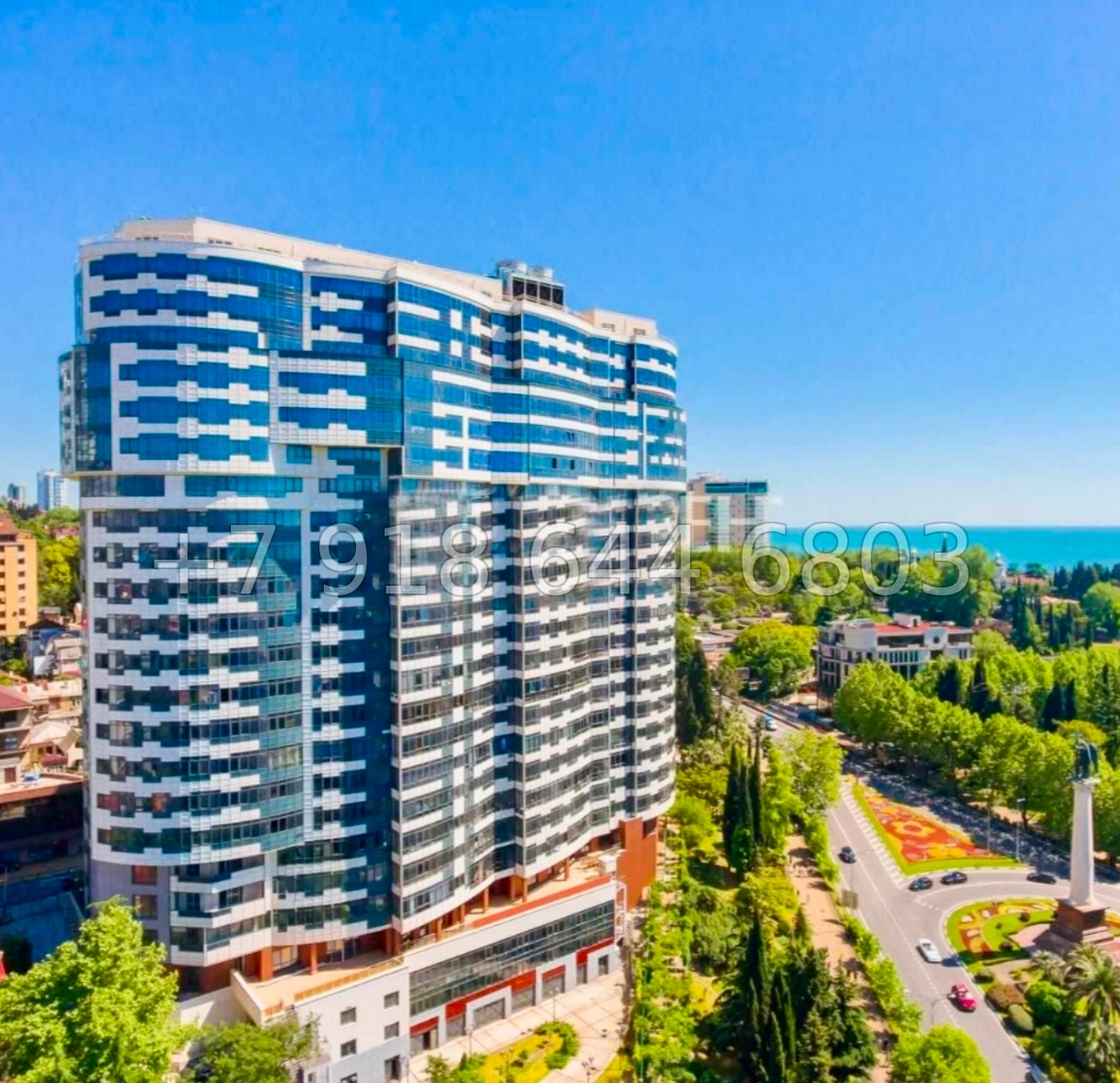 № 56 е. ЖК Красная Площадь. Квартира в центре города Сочи  - миниатюра 34