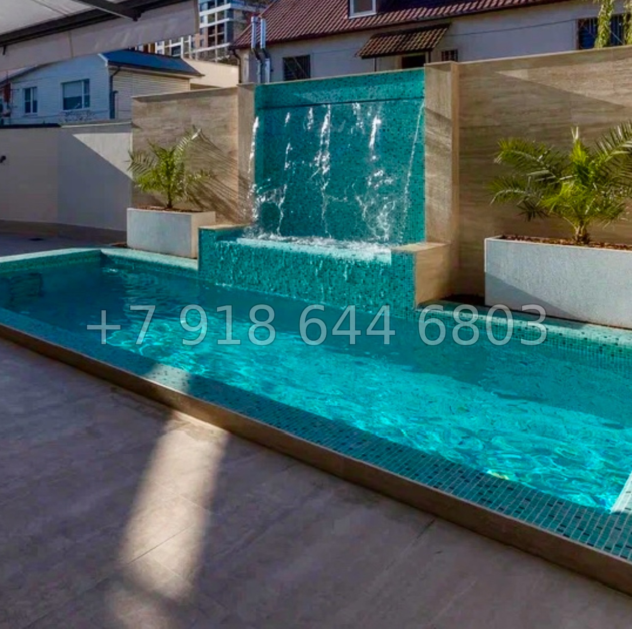 № 200 Б. Дом с водопадом у моря в Сочи. 2 минуты пешком до моря  - миниатюра 1