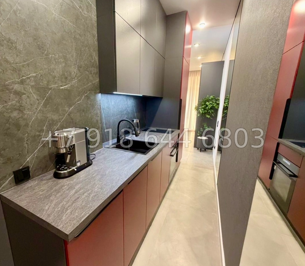 80р. Квартира с видом на закат. ЖК Аллея Парк Сочи Дагомыс  - миниатюра 14