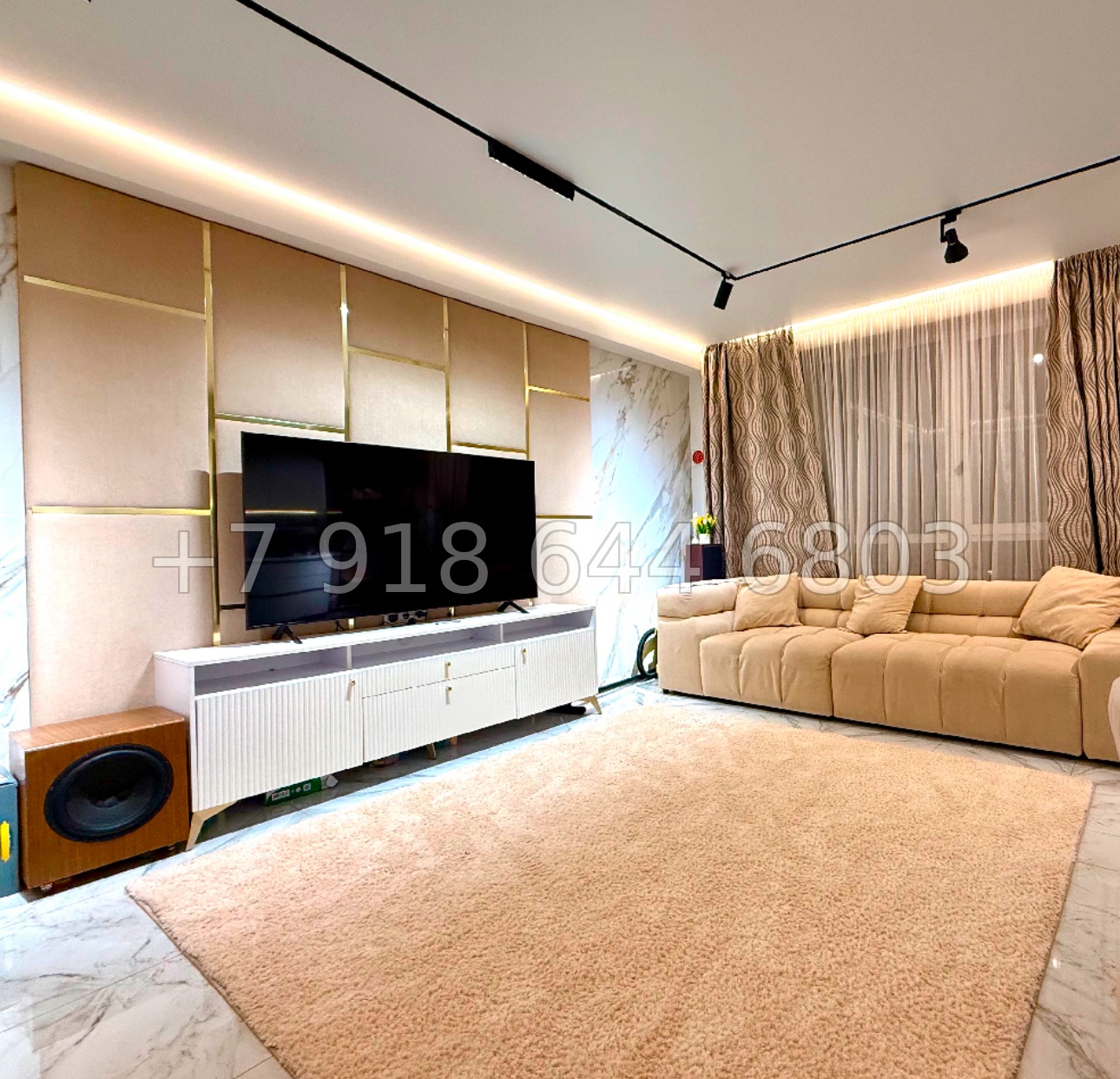 № 220 р. Трёхкомнатная Квартира в Адлере ЖК Кристалл  - миниатюра 10