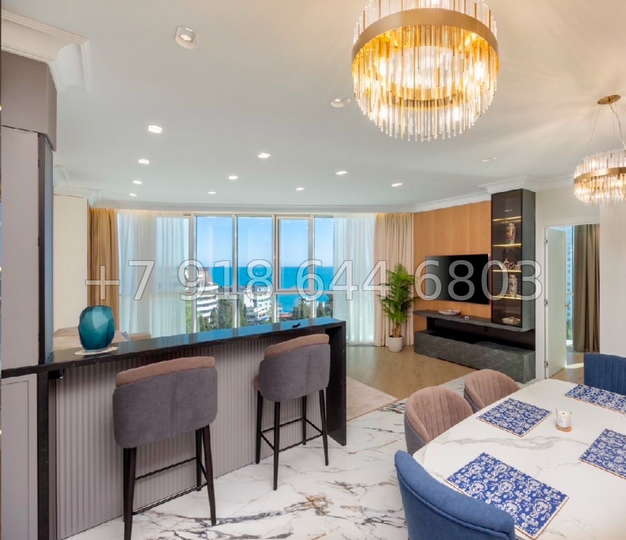 № 42 е. Квартира в ЖК Миллениум Тауэр Сочи  - миниатюра 27