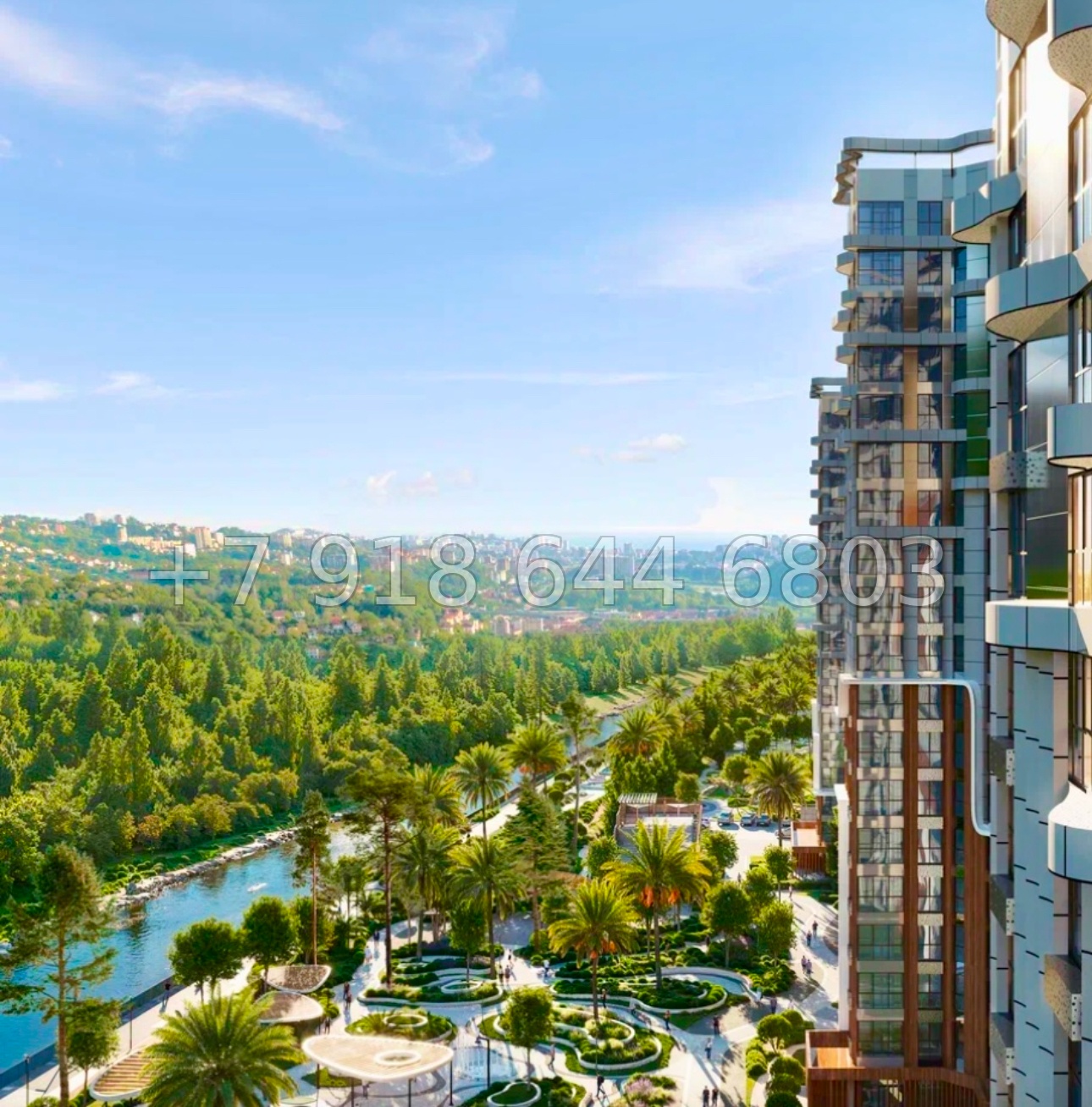 № 1 у. Квартиры в ЖК Светский Лес Сочи - миниатюра 11