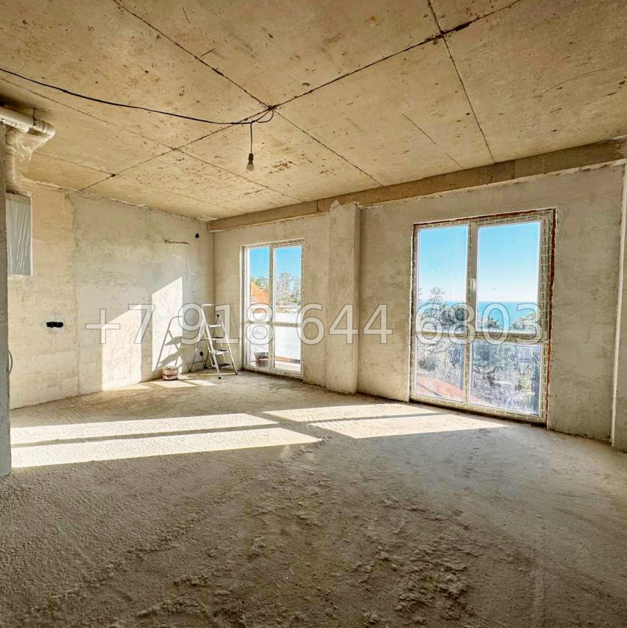 № 53 п. Квартира с видом на море в Сочи. Без отделки - миниатюра 2