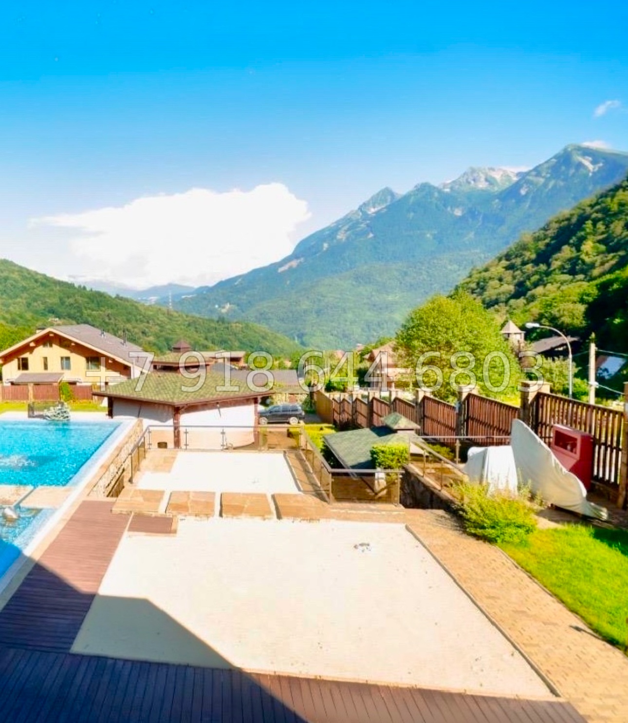 № 38 п. Дом с вертолетной площадкой на Красной Поляне  - миниатюра 16