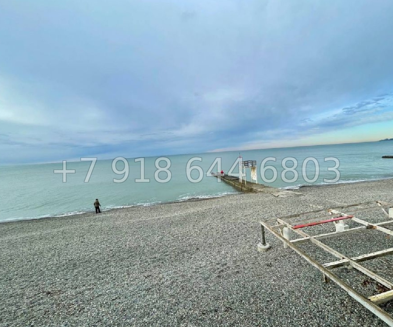 № 822. Квартира у моря и с видом на море в Адлере  - миниатюра 8