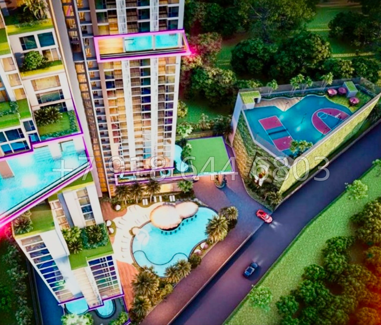 № 12. The Riviera Santa Monica Riviera Group Джомтьен пляж р-н - миниатюра 5