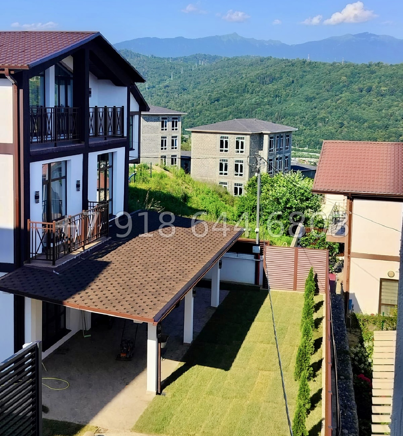 № 105 Б. Дом в Адлере в хорошем районе  - миниатюра 1