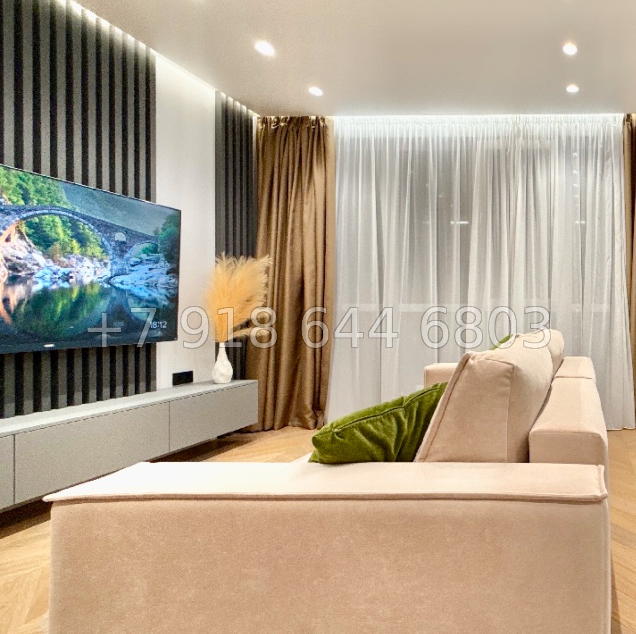 № 224 р. Квартира в ЖК 123 Сочи  - миниатюра 1