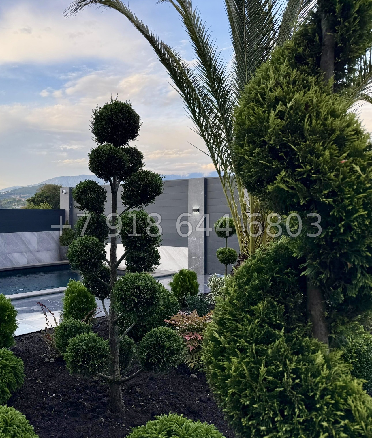 № 63 Б. Красивый дом с бассейном в Адлере  - миниатюра 6