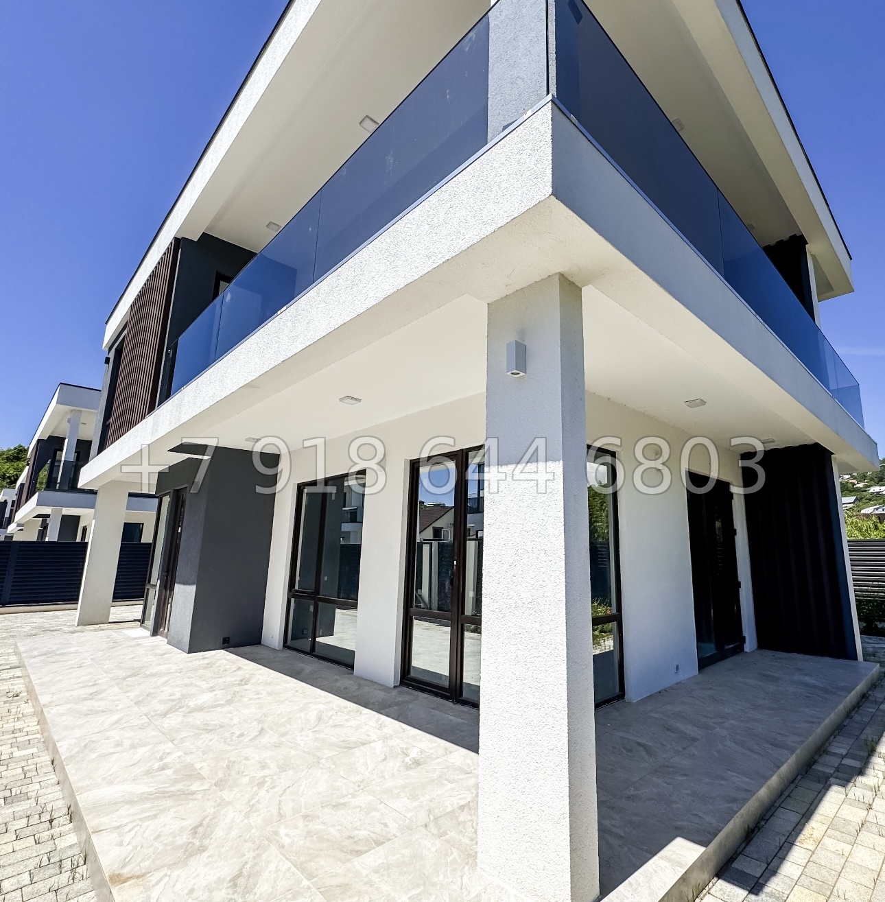 № 84Б.  Коттеджи на ровной местности в Адлере  - миниатюра 11