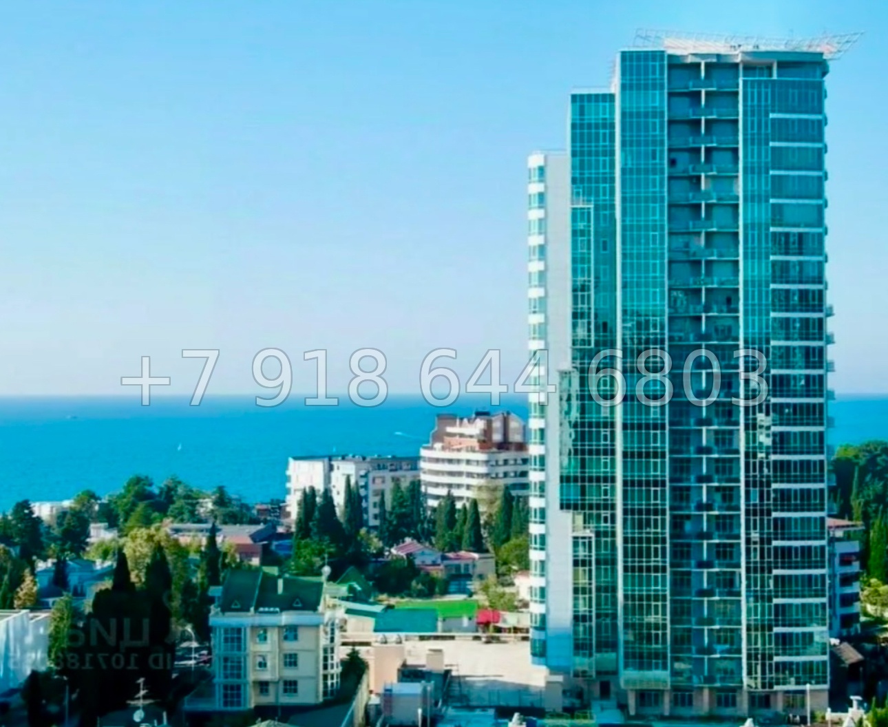 № 51 е. Квартира в центре города Сочи ЖК Миллениум Тауэр  - миниатюра 23