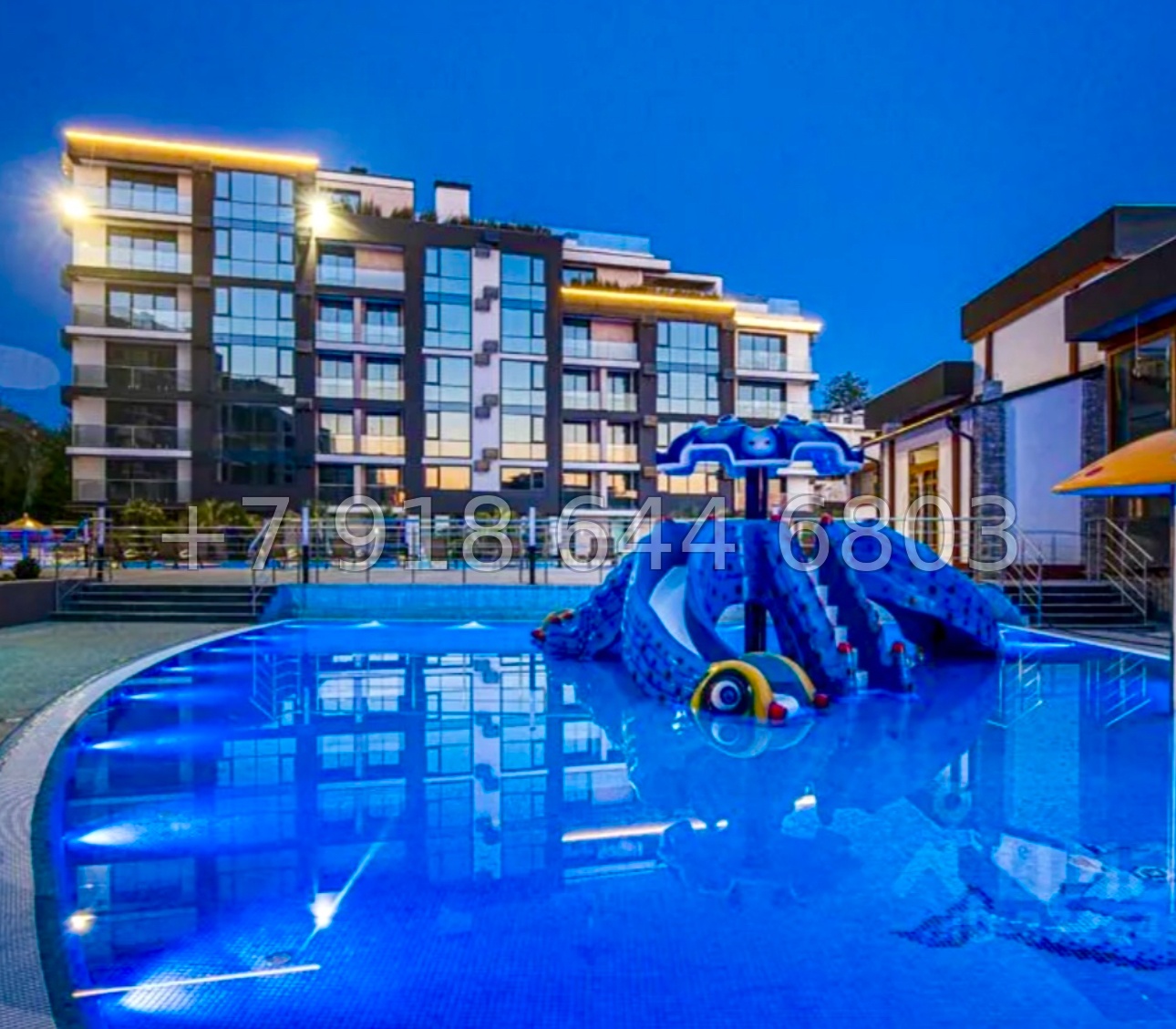 № 173 р. Квартира с террасой в ЖК Лазурный Берег Сочи  - миниатюра 8