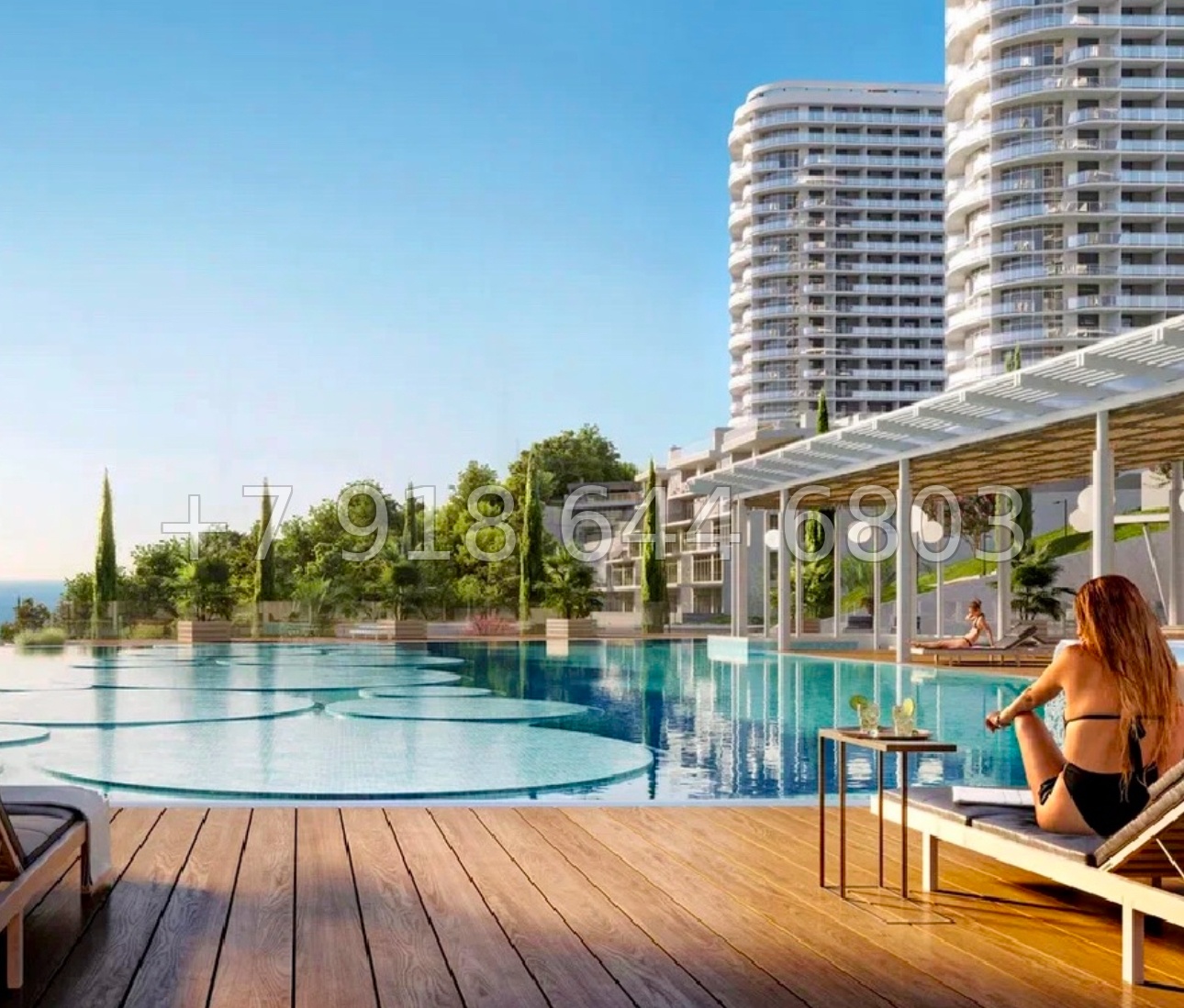 № 2ю. Алушта. Выгодные апартаменты АК Крымская Резиденция  - миниатюра 29