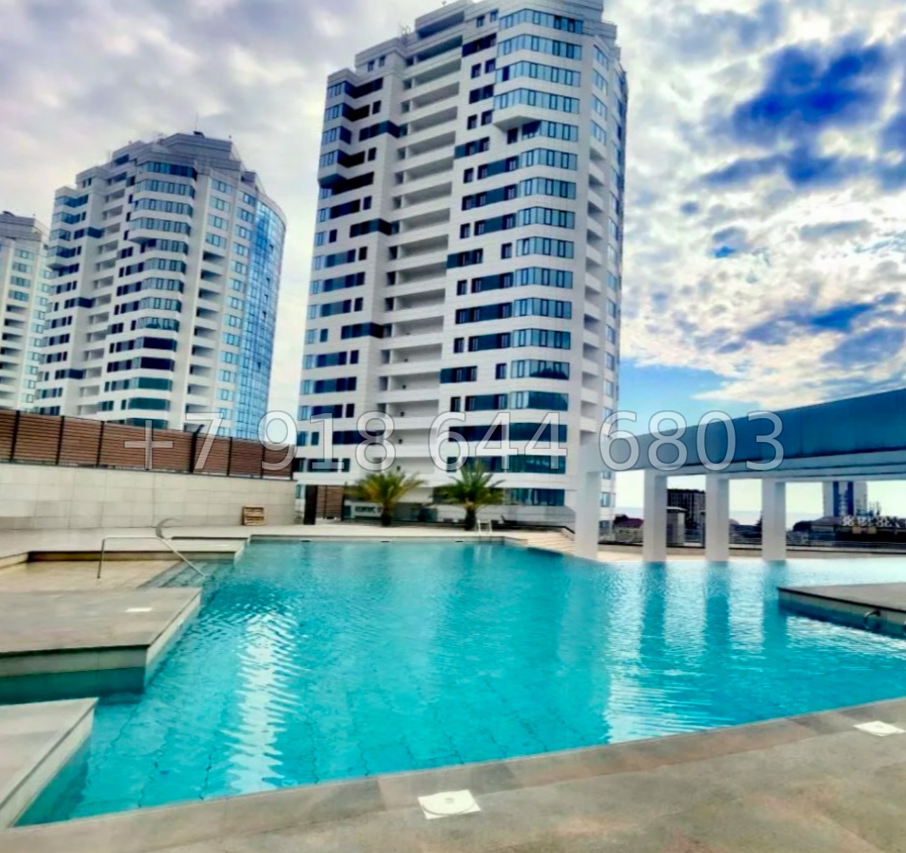 № 34р. Пентхаус с видом на море в Адлере ЖК Морская Симфония-2 - миниатюра 2