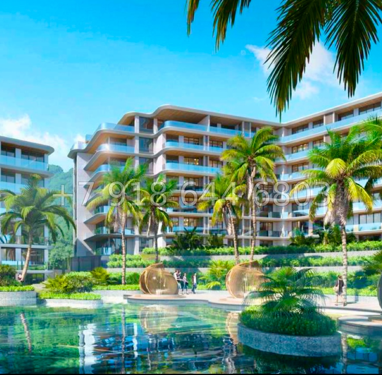 № 3. Пхукет AYANA Heights Seaview Residence T.H. Group Phuket Co., Ltd Банг Тао пляж район - миниатюра 41