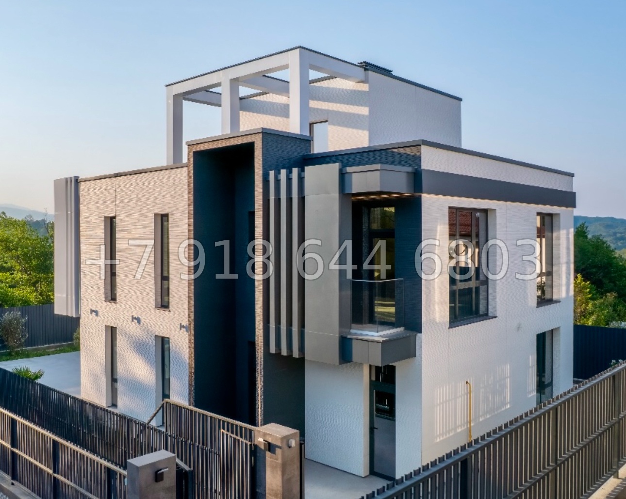 № 117 Б. Адлер 8 домов с бассейном  - миниатюра 5