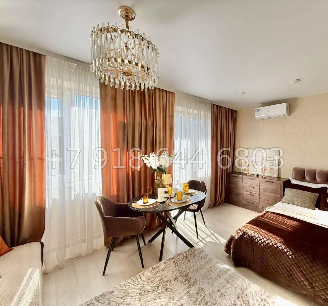 № 184 п. Квартира в Сочи ЖК Мадрид 5 - миниатюра 1