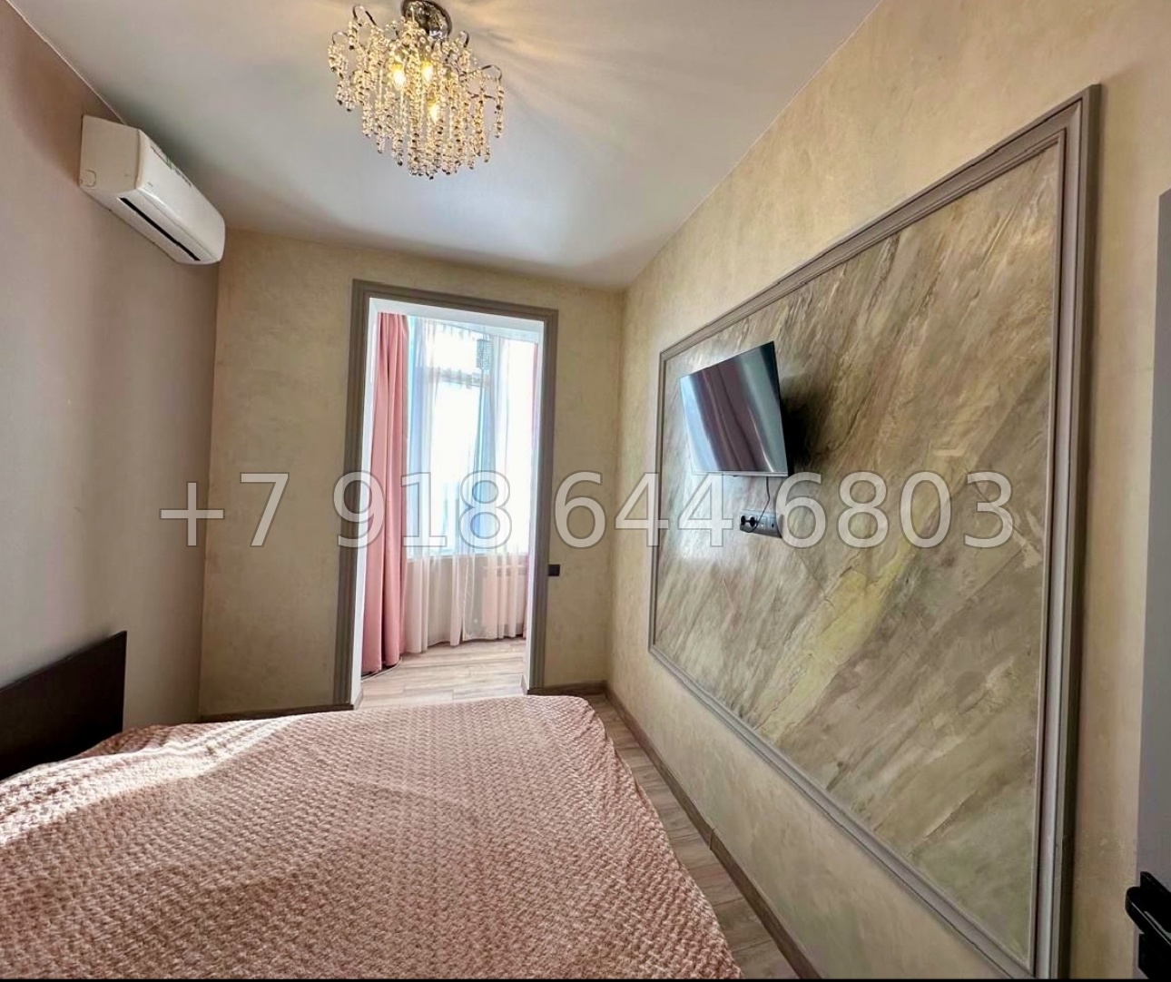 № 141 р. Трёхкомнатная Квартира в Сочи. Вид на море - миниатюра 5