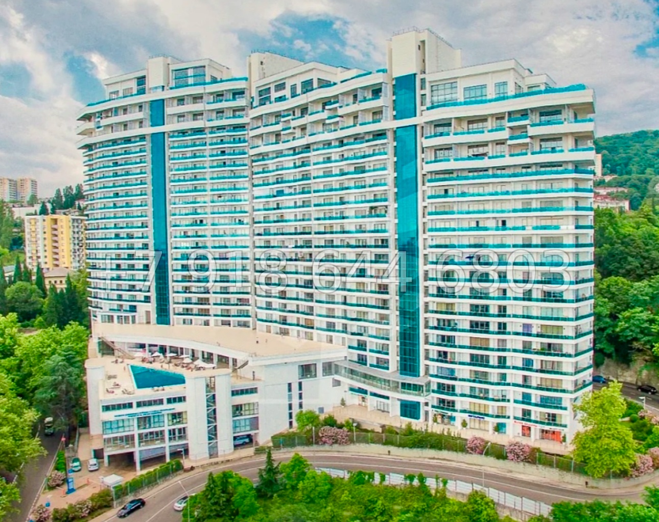 № 20е. Квартира с прекрасным видом на Чёрное море в городе Сочи ЖК Идеал Хаус - миниатюра 28