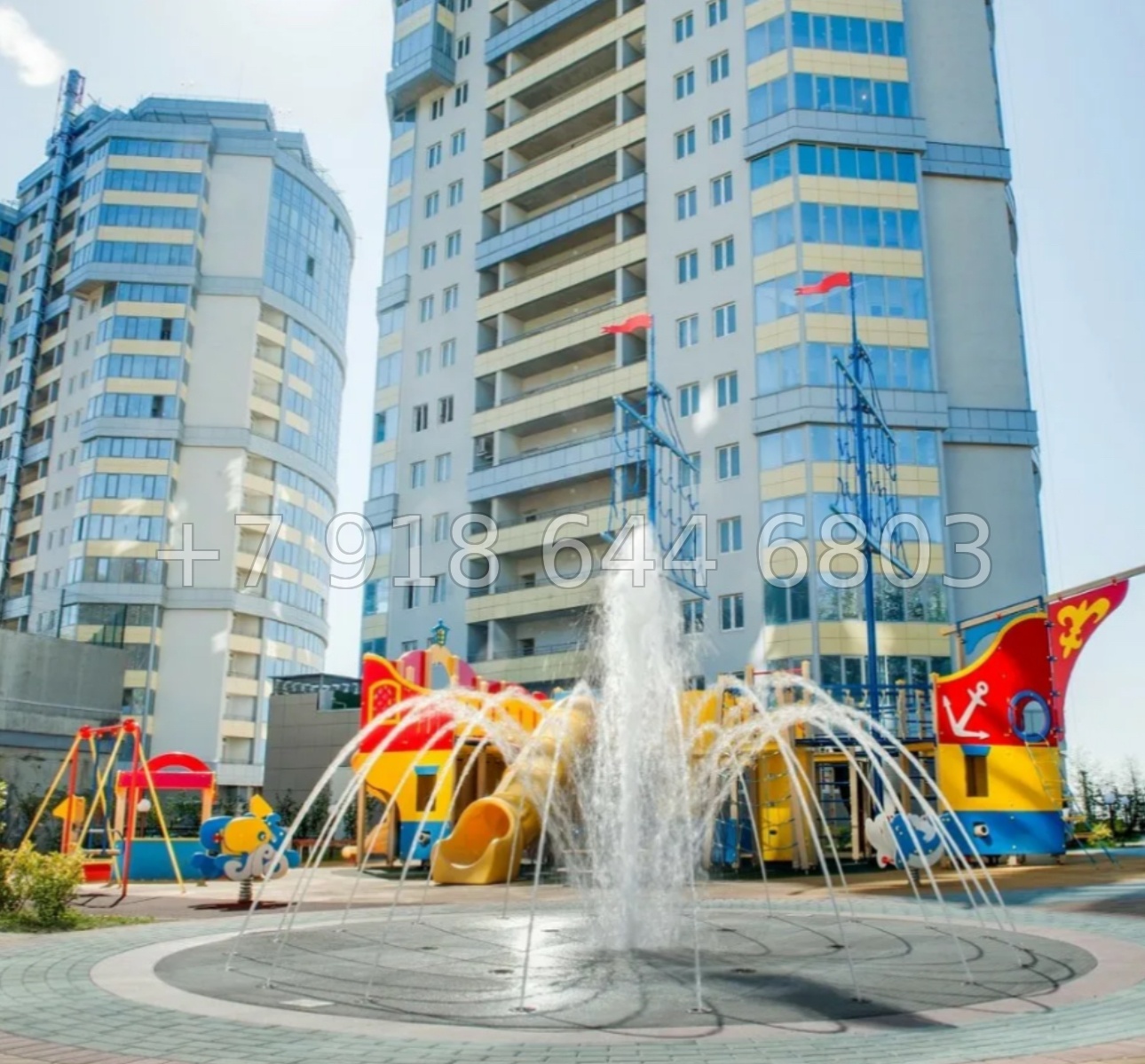 № 235 р. Четырехкомнатная квартира на море в Адлере. ЖК Морская Симфония  - миниатюра 7