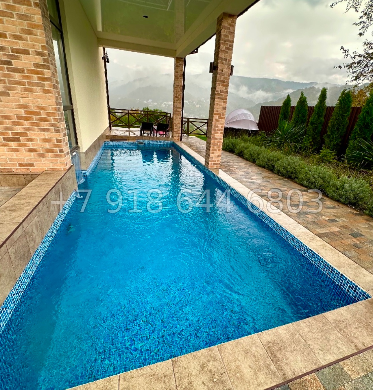 № 86 Б.  Дом в городе Сочи с баней и бассейном  - миниатюра 10