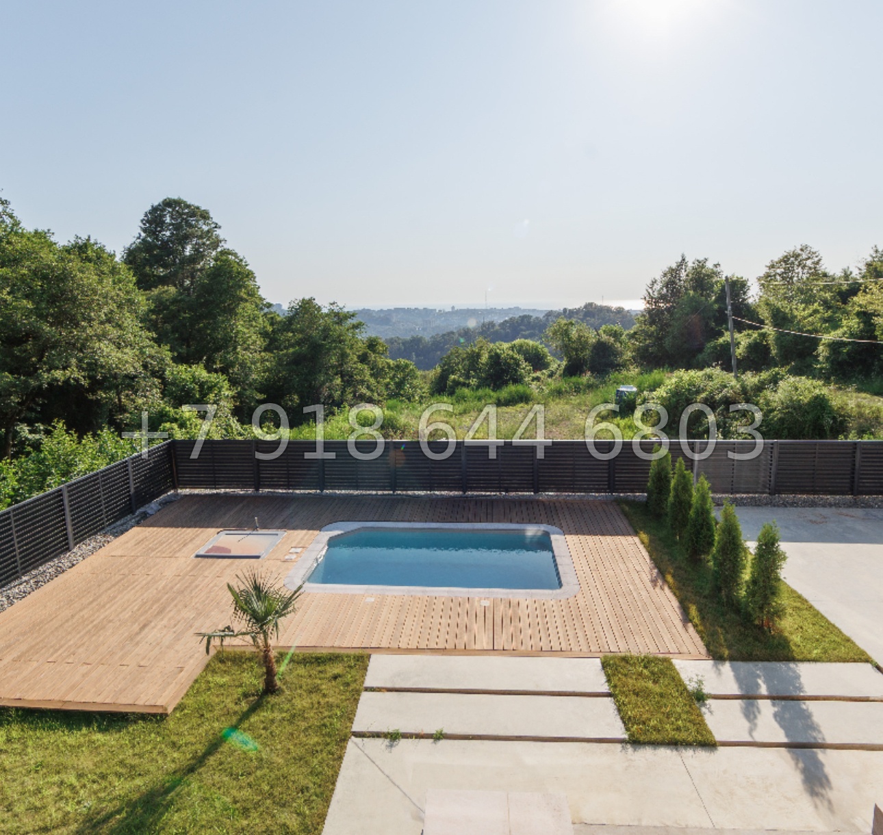 № 181 Б. Дом с бассейном и с видом на море в Сочи  - миниатюра 4