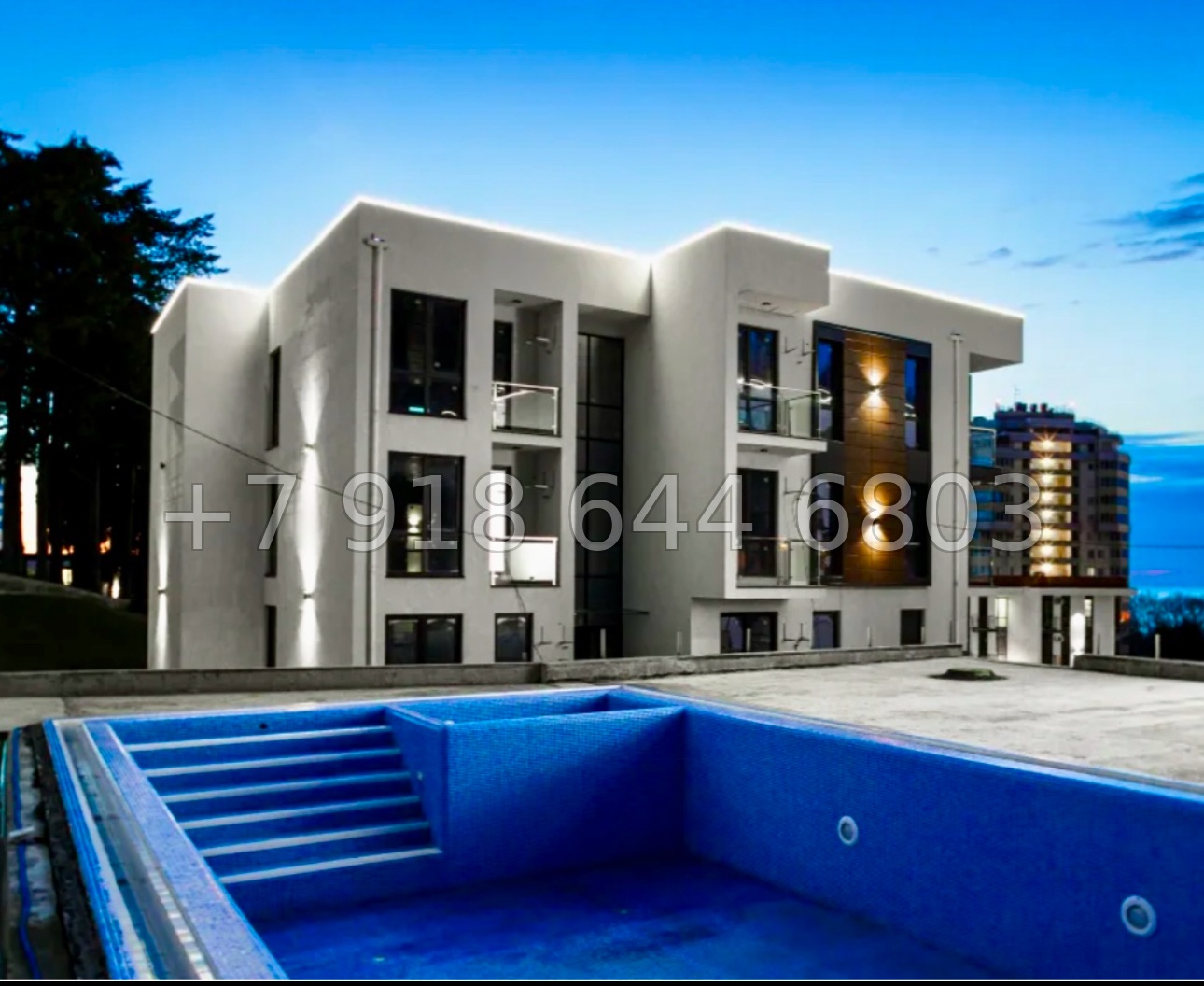 № 38 х. Жилье в Адлере с бассейном ЖК Касабланка  - миниатюра 20