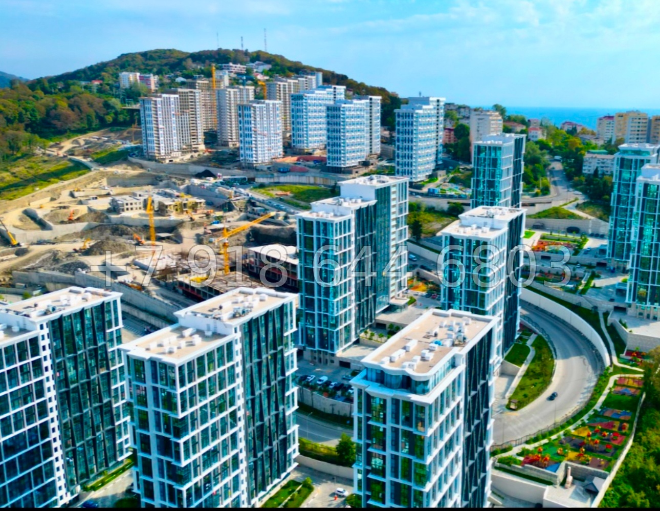 № 116 п. ЖК Сочи Парк квартира с ремонтом  - миниатюра 10